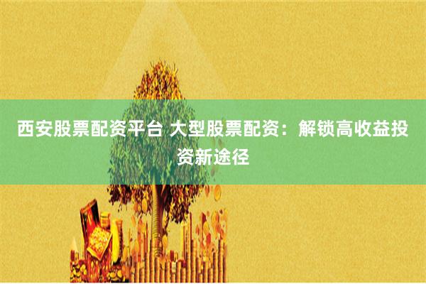西安股票配资平台 大型股票配资:解锁高收益投资新途径