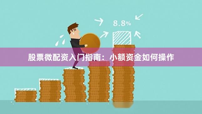 股票微配资入门指南：小额资金如何操作